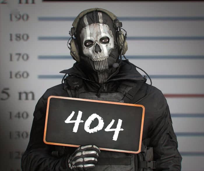 błąd 404 -ghost