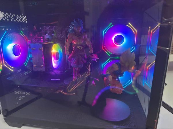 Gamingowy komputer Songo Ryzen 5 16 GB SSD m2 2,5 Tb Grafika 8 GB Gry Full zestaw