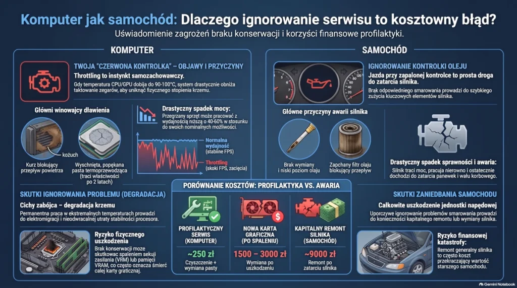 SERWISOWANIE komputera